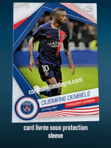 [psgfan2324_PSG-12] Ousmane Dembélé Card N° PSG-12
