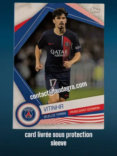 [psgfan2324_PSG-15] Vitinha Card N° PSG-15