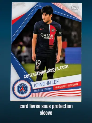 [psgfan2324_PSG-18] Kang-In Lee Card N° PSG-18