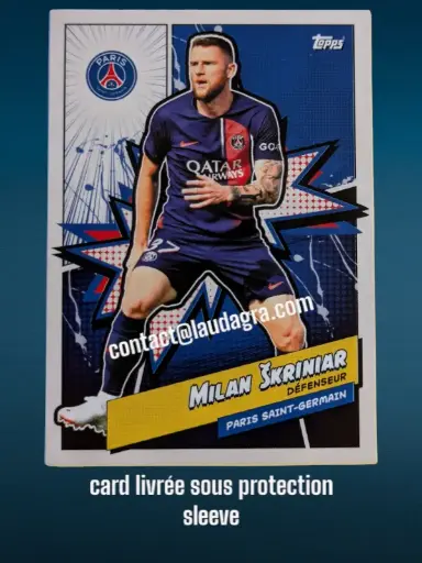[psgfan2324_PSGH-11] Milan Škriniar Card N° PSGH-11