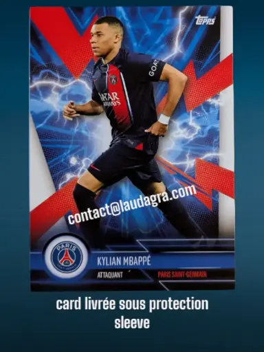 [psgfan2324_PSGS-1] Kylian Mbappé Card N° PSGS-1