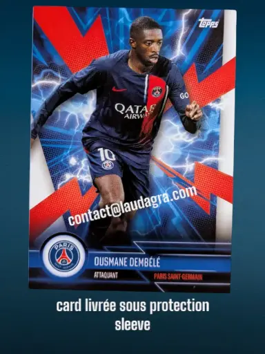 [psgfan2324_PSGS-5] Ousmane Dembélé Card N° PSGS-5