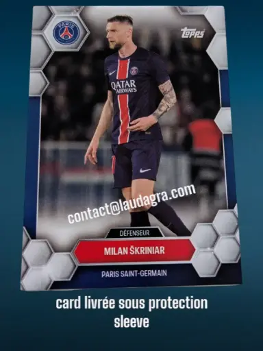 [psgfan2425_5] Milan Škriniar  Fan Set 24/25 Card N° 5