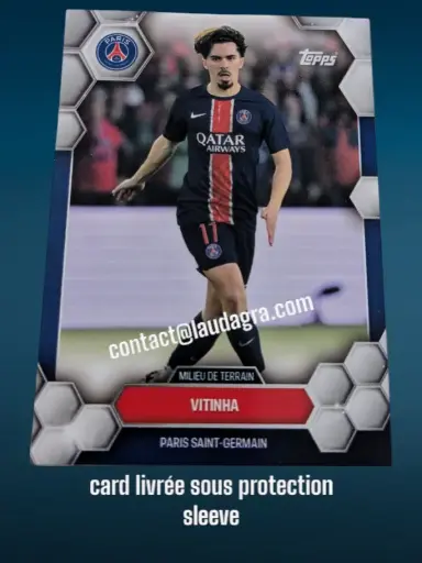 [psgfan2425_12] Vitinha  Fan Set 24/25 Card N° 12