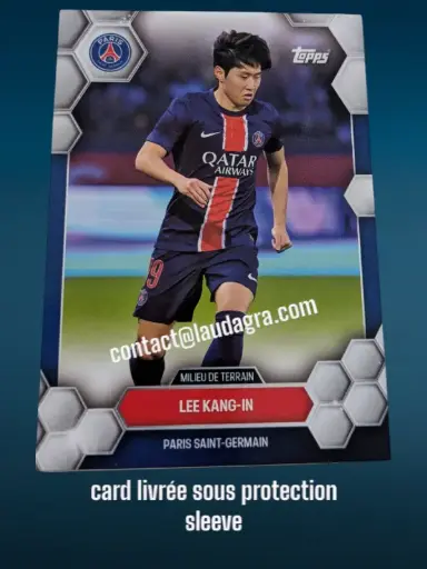 [psgfan2425_15] Kang-In Lee  Fan Set 24/25 Card N° 15