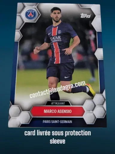 [psgfan2425_17] Marco Asensio  Fan Set 24/25 Card N° 17