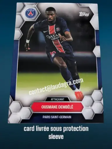 [psgfan2425_18] Ousmane Dembélé  Fan Set 24/25 Card N° 18