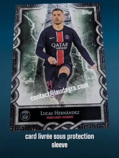 [psgfan2425_MO-5] Lucas Hernández  Fan Set 24/25 Card N° MO-5
