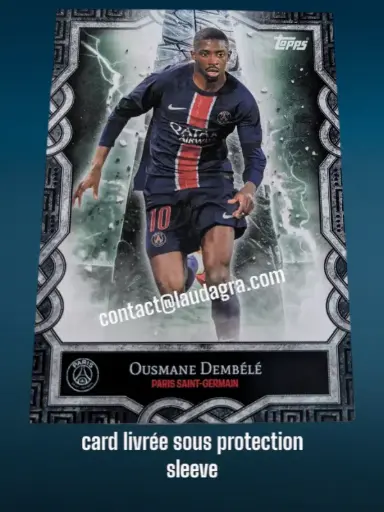 [psgfan2425_MO-9] Ousmane Dembélé  Fan Set 24/25 Card N° MO-9