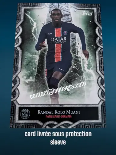 [psgfan2425_MO-10] Randal Kolo Muani  Fan Set 24/25 Card N° MO-10