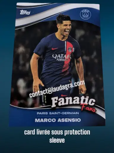 [psgfan2425_FF-2] Marco Asensio  Fan Set 24/25 Card N° FF-2
