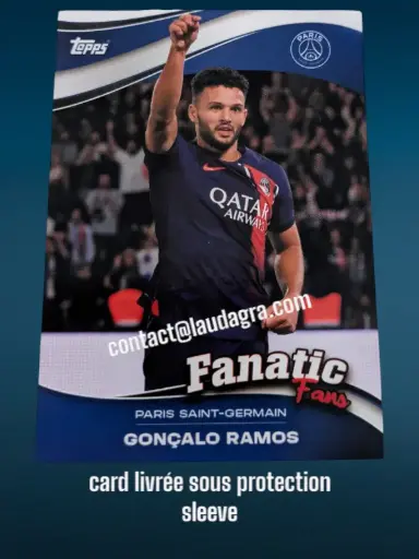 [psgfan2425_FF-5] Gonçalo Ramos  Fan Set 24/25 Card N° FF-5