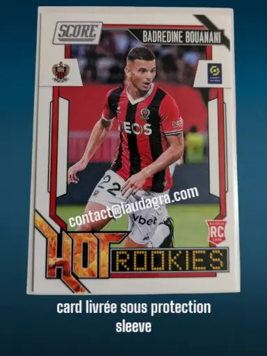 [HOTROOKIES24 N° 6] 6. Badredine Bouanani (LOSC Lille) Rookie Card
