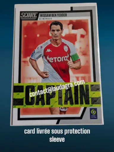 [CAPTAIN2223-03] Wissam Ben Yedder N° 3/ Captain Ligue 1 Uber Eats