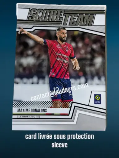 [SCORE2223-03] Maxime Gonalons N° 3 Clermont Foot 63  Score Team 22/23
