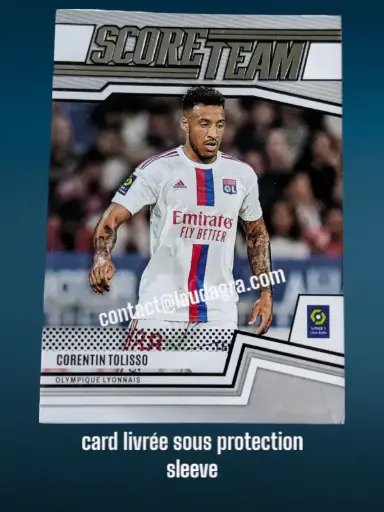 [SCORE2223-06] Corentin Tolisso N° 6 Olympique Lyonnais  Score Team 22/23