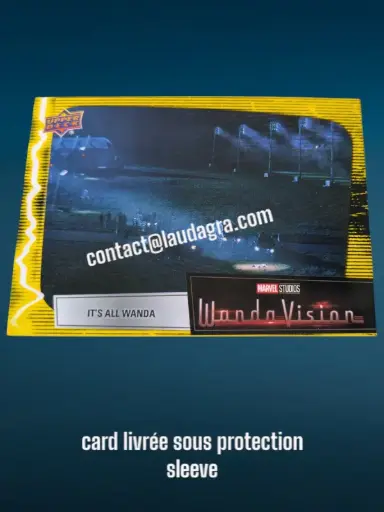 [WANDAVIS_Y29] Parallel Card Mind Stone Yellow It’s All Wanda Wandavision Card N° 29