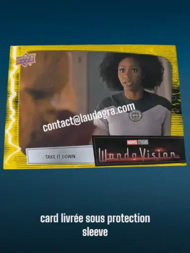 [WANDAVIS_Y63] Parallel Card Mind Stone Yellow Take it Down Wandavision Card N° 63