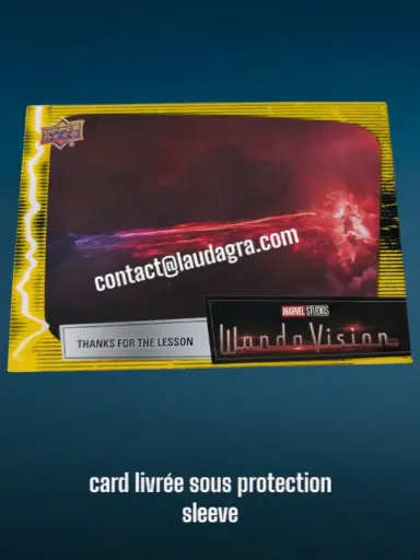 [WANDAVIS_Y86] Parallel Card Mind Stone Yellow Thanks for the Lesson Wandavision Card N° 86