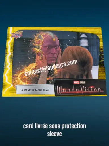 [WANDAVIS_Y88] Parallel Card Mind Stone Yellow A Memory Made Real Wandavision Card N° 88