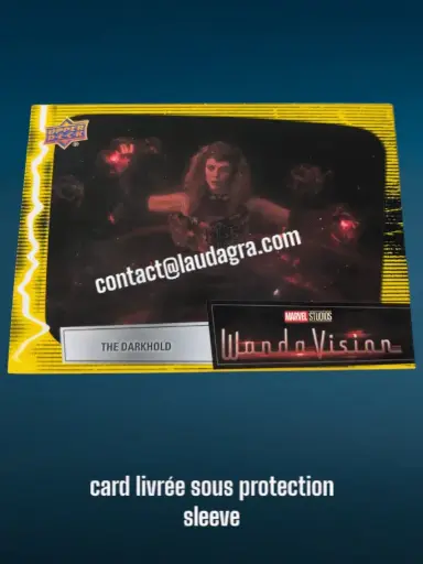 [WANDAVIS_Y90] Parallel Card Mind Stone Yellow The Darkhold Wandavision Card N° 90