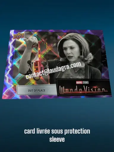 [WANDAVIS_P13] Parallel Card Purple Spell Out of Place Wandavision Card N° 13