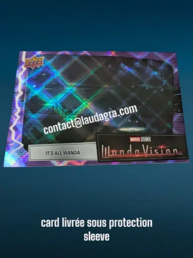 [WANDAVIS_P29] Parallel Card Purple Spell It’s All Wanda Wandavision Card N° 29