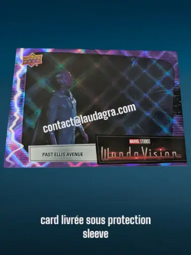 [WANDAVIS_P53] Parallel Card Purple Spell Past Ellis Avenue Wandavision Card N° 53