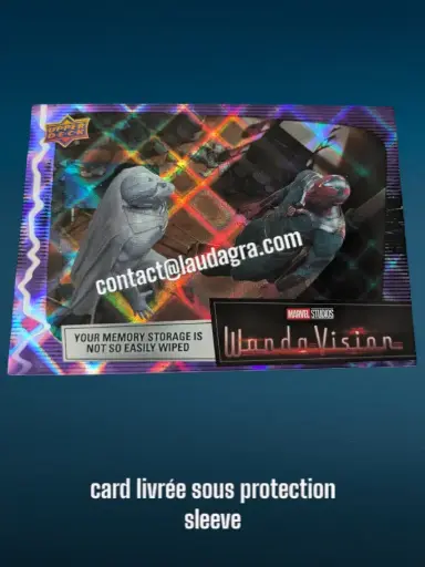 [WANDAVIS_P84] Parallel Card Purple Spell Your Memory Storage Is Not So Easily Wiped Wandavision Card N° 84