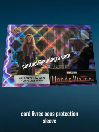 [WANDAVIS_P87] Parallel Card Purple Spell You Don’t Know What You’ve Unleashed Wandavision Card N° 87