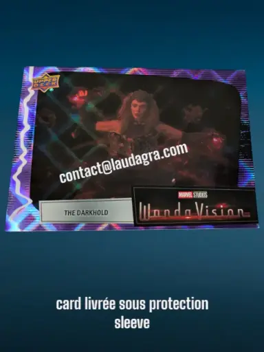 [WANDAVIS_P90] Parallel Card Purple Spell The Darkhold Wandavision Card N° 90