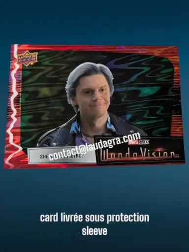 [WANDAVIS_R47] Parallel Card Scarlet Red She Recast Pietro? Wandavision Card N° 47