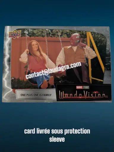 [WANDAVIS_21] One Plus One Is Family Wandavision Card N° 21