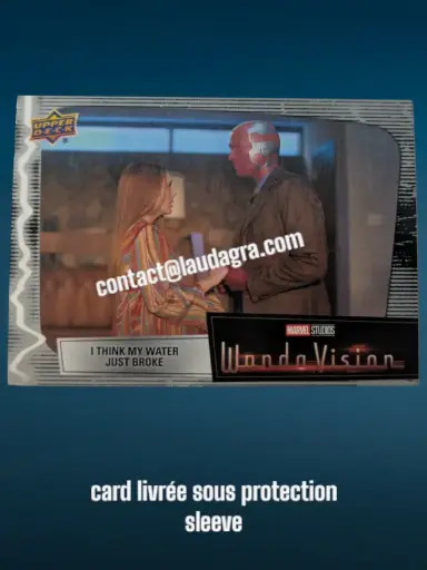 [WANDAVIS_24] I Think My Water Just Broke Wandavision Card N° 24