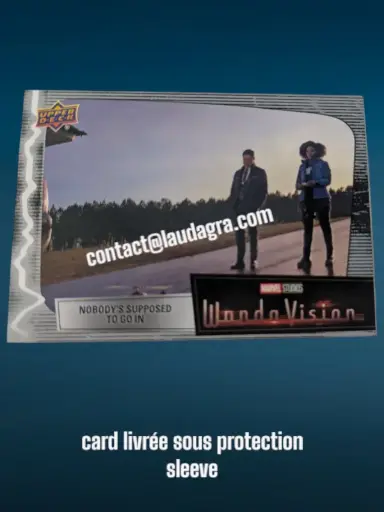 [WANDAVIS_31] Noboby’s Supposed to Go In Wandavision Card N° 31
