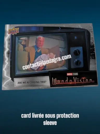 [WANDAVIS_34] Are We Recording This? Wandavision Card N° 34