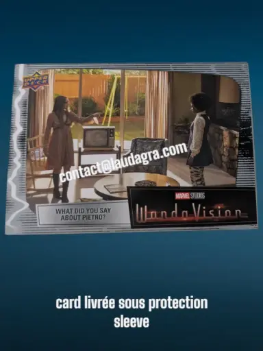 [WANDAVIS_36] What Did You Say About Pietro? Wandavision Card N° 36