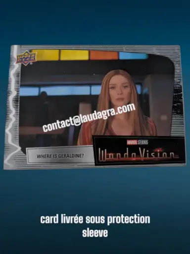 [WANDAVIS_37] Where Is Geraldine? Wandavision Card N° 37