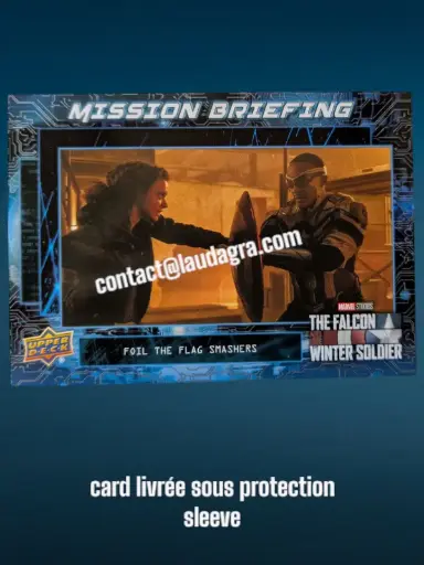 [FALCON_MB-6] Foil the Flag Smashers The Falcon and The Winter Soldier Card N° MB-6