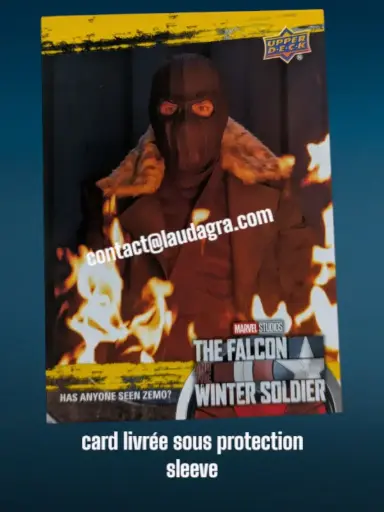 [FALCON_Y42] Has Anyone Seen Zemo? The Falcon and The Winter Soldier Yellow Parallel Card N° 42