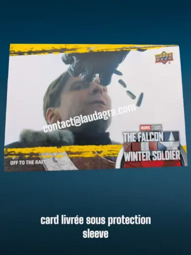 [FALCON_Y66] Off to The Raft The Falcon and The Winter Soldier Yellow Parallel Card N° 66