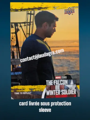 [FALCON_Y69] Time to Reflect The Falcon and The Winter Soldier Yellow Parallel Card N° 69