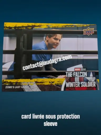 [FALCON_Y88] Zemo's Last Laugh The Falcon and The Winter Soldier Yellow Parallel Card N° 88