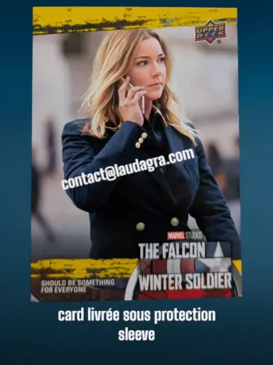 [FALCON_Y90] Should be Something for Everyone The Falcon and The Winter Soldier Yellow Parallel Card N° 90