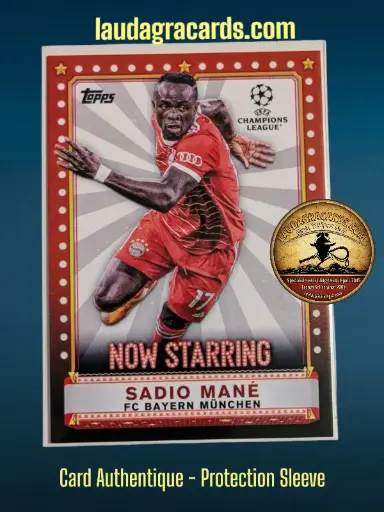 [toppsUEFA23 N° NS-5] Sadio Mané  FC Bayern München  Carte N° NS-5