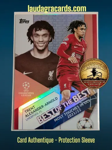 [toppsUEFA23 N° BB-4] Trent Alexander-Arnold  Liverpool FC  Carte N° BB-4