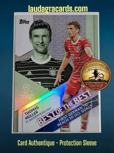 [toppsUEFA23 N° BB-8] Thomas Müller  FC Bayern München  Carte N° BB-8