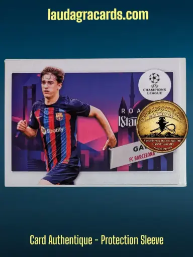 [toppsUEFA23 N° RF-5] Gavi  FC Barcelona  Carte N° RF-5