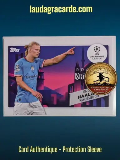 [toppsUEFA23 N° RF-15] Erling Haaland  Manchester City  Carte N° RF-15