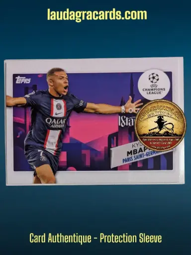 [toppsUEFA23 N° RF-16] Kylian Mbappé  Paris Saint-Germain  Carte N° RF-16